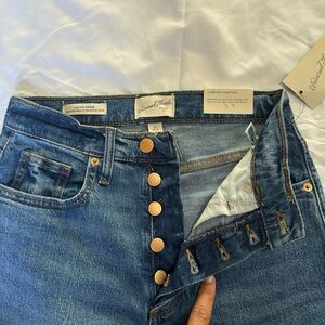 Universal Thread High Rise Denim with Gold Accents